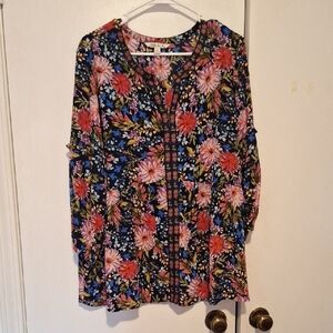 The Pioneer Woman Multicolor Floral Blouse